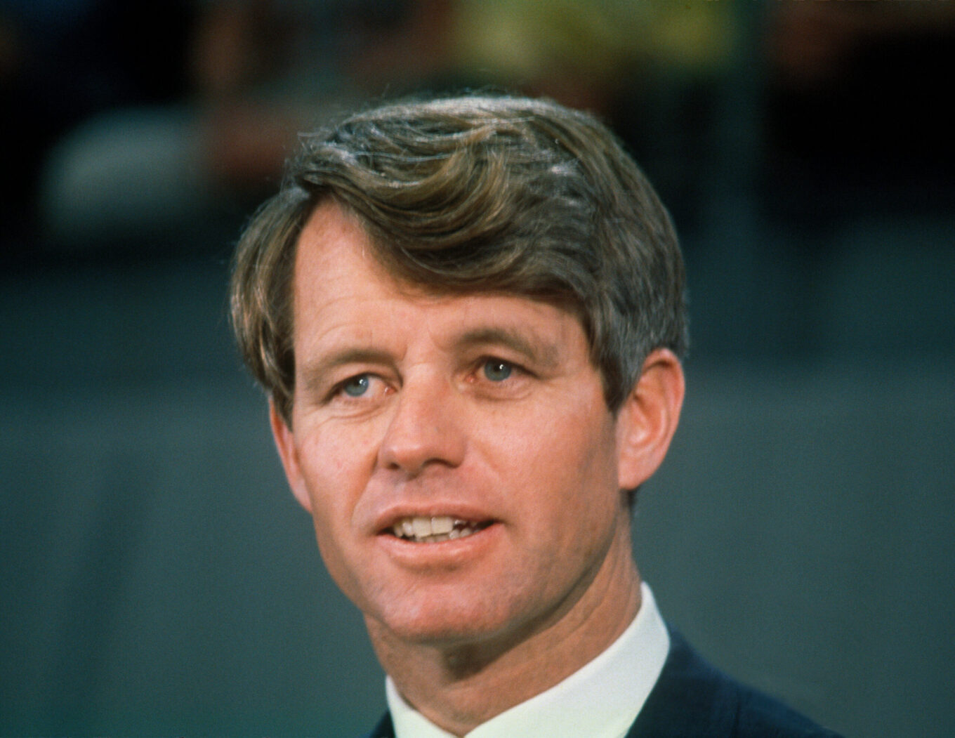 A portrait photo of Robert F. Kennedy