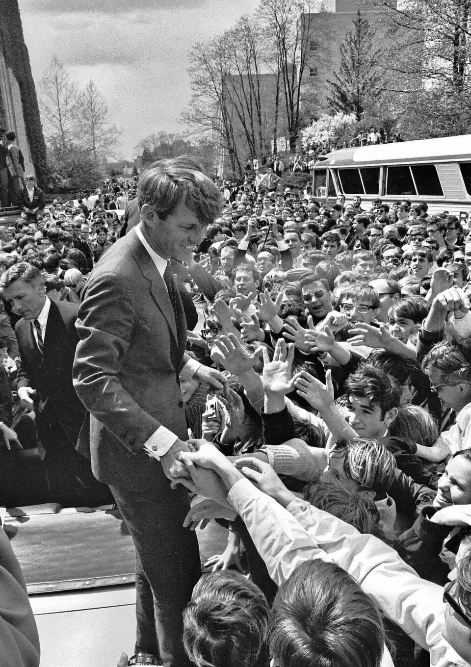 Campaign appearance at Indiana University