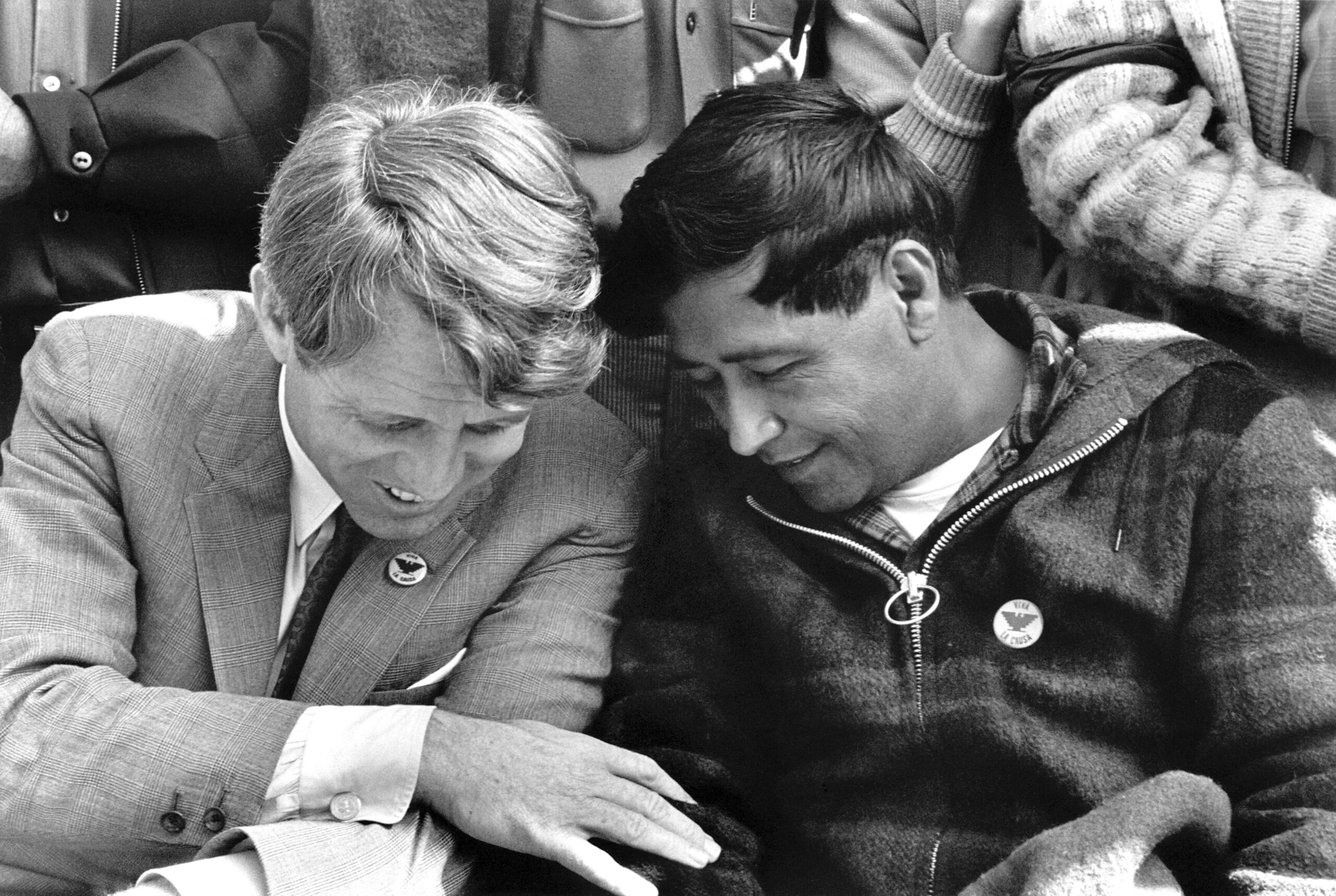 Robert Kennedy and Cesar Chavez