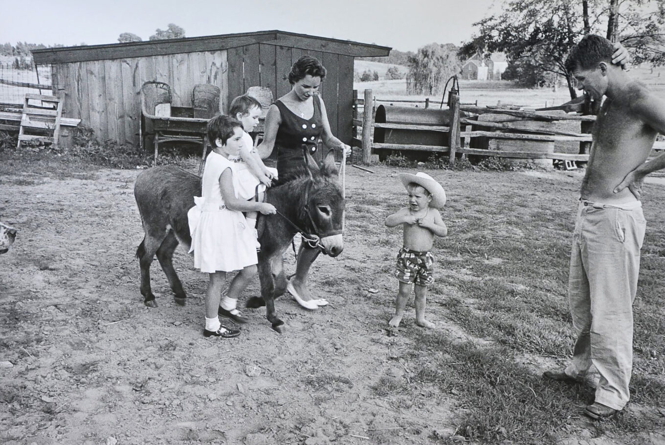 Robert Kennedy and family in McClean, Virginia