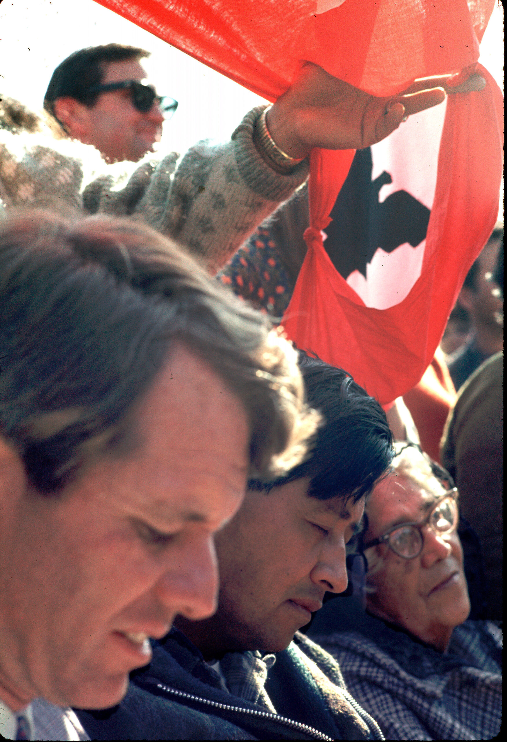 Cesar Chavez Ends Fast